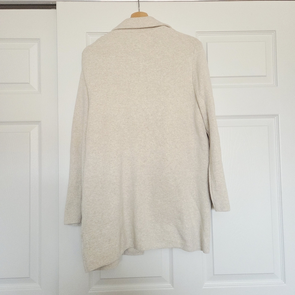 Quince 100% Organic Cotton Knit Blazer Size Large - Picture 3 of 9